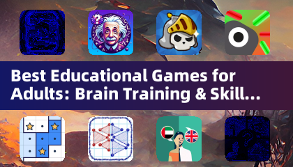 Melhores Jogos Educativos para Adultos: Treino Cerebral & Desenvolvimento de Habilidades (Jogos de Quebra-Cabeça)
