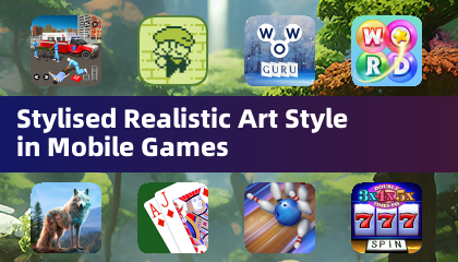 Estilo Artístico Estilizado Realista em Jogos para Celular