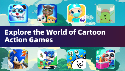 Explore o Mundo dos Jogos de Ação de Desenho Animado