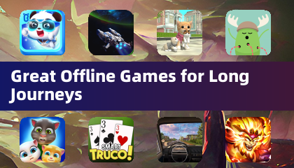 Melhores Jogos Offline para Longas Viagens