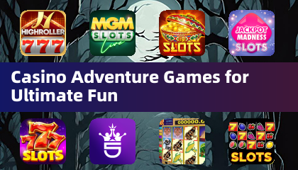 Jogos de Aventura de Casino para Diversão Máxima