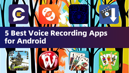 5 Melhores Aplicativos de Gravação de Voz para Android