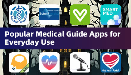 일상에서 사용하는 인기 메디컬 가이드 앱