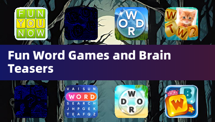Fun Word Games and Brain Teasers
