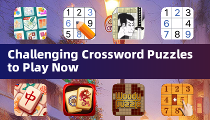 Challenging Crossword Puzzles to Play Now
