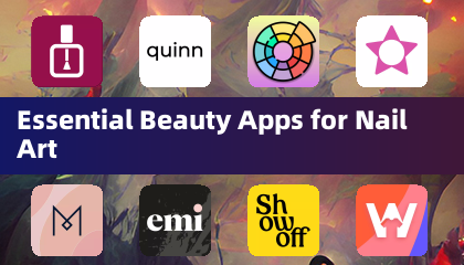 네일아트를 위한 필수 뷰티 앱