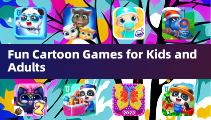 Fun Cartoon Games for Kids and Adults