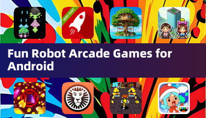 Fun Robot Arcade Games for Android