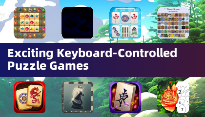 Jogos de Quebra-Cabeças com Controle por Teclado Empolgantes