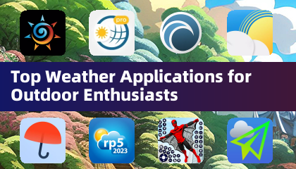 Beste Wetter-Apps für Outdoor-Begeisterte