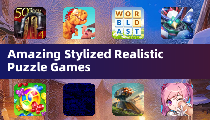 Jeux de puzzles stylisés réalistes incroyables