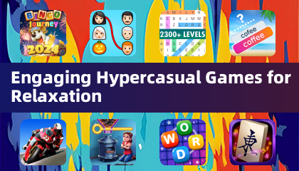 Jogos Hypercasuais Atraentes para Relaxamento