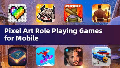 Jogos de RPG de Arte Pixel para Celular