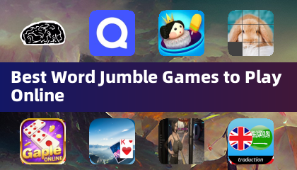 Melhores jogos de embaralhamento de palavras para jogar online