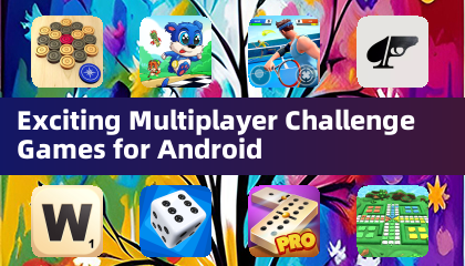 Jogos emocionantes de desafio multiplayer para Android