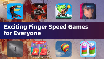 Jogos de Velocidade de Dedos Empolgantes para Todos