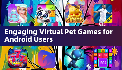 Jogos virtuais de bichinho de estimação cativantes para usuários do Android