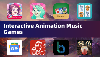 Jogos de Música Interativa com Animação