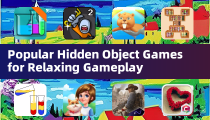 Jogos Populares de Objetos Ocultos para Jogo Relaxante